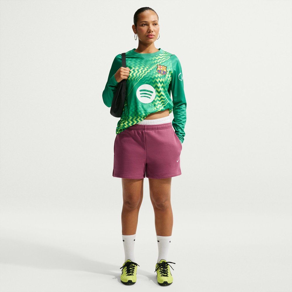 NIKE Damen Shorts STUDIO FLEECE