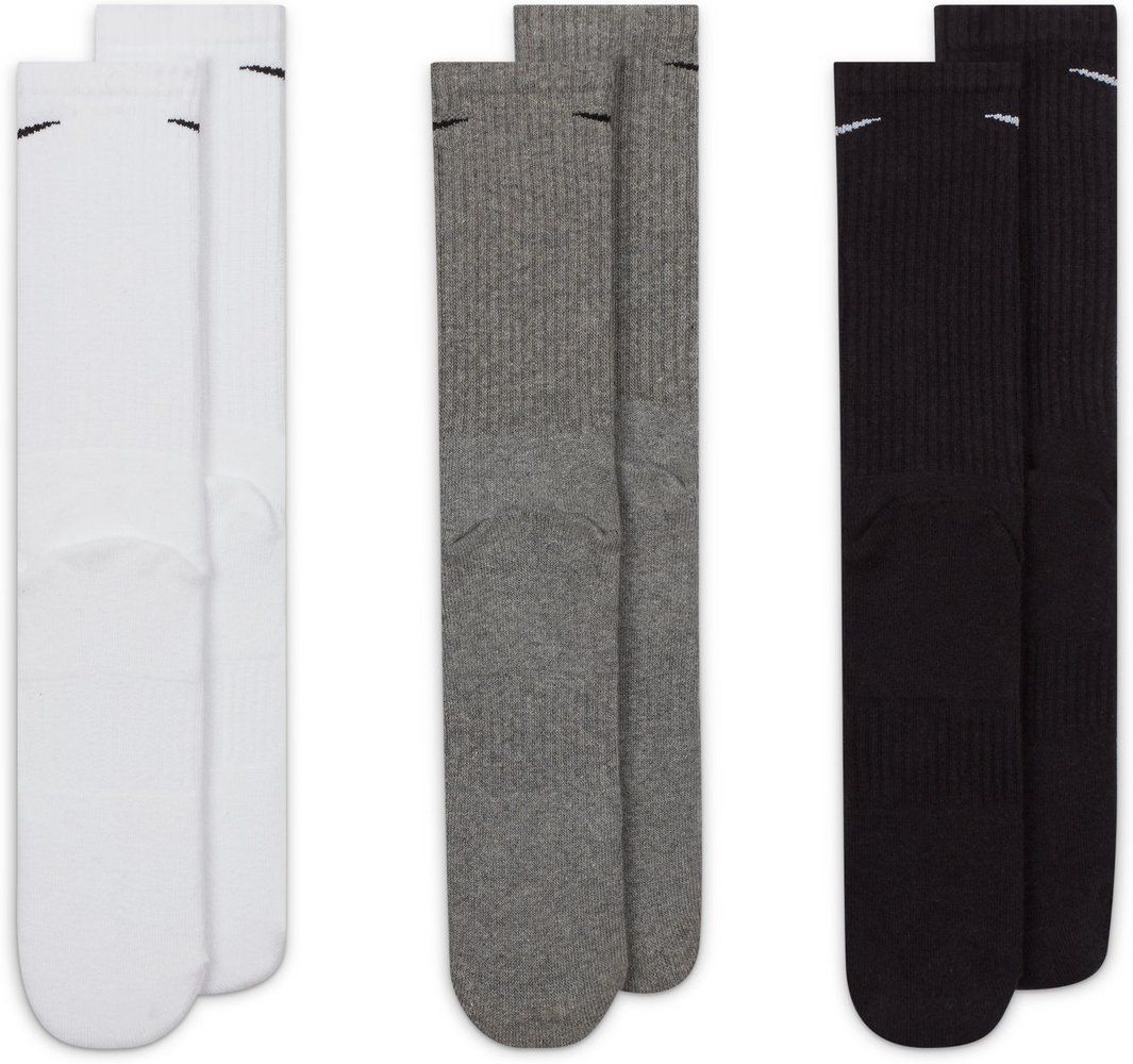 NIKE Herren Socken Socke 3 Pack U NK EVERYDAY CUSH CREW 3PR