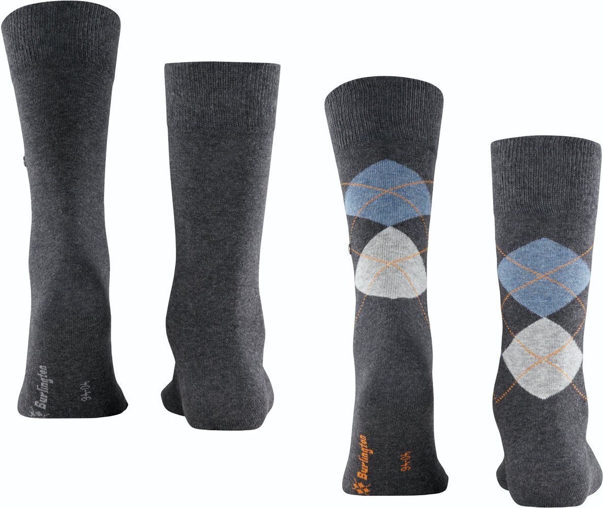 BURLINGTON Everyday 2-Pack Herren Socken