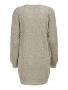 JDYWHITNEY MEGAN L/S BOAT DRESS KNT