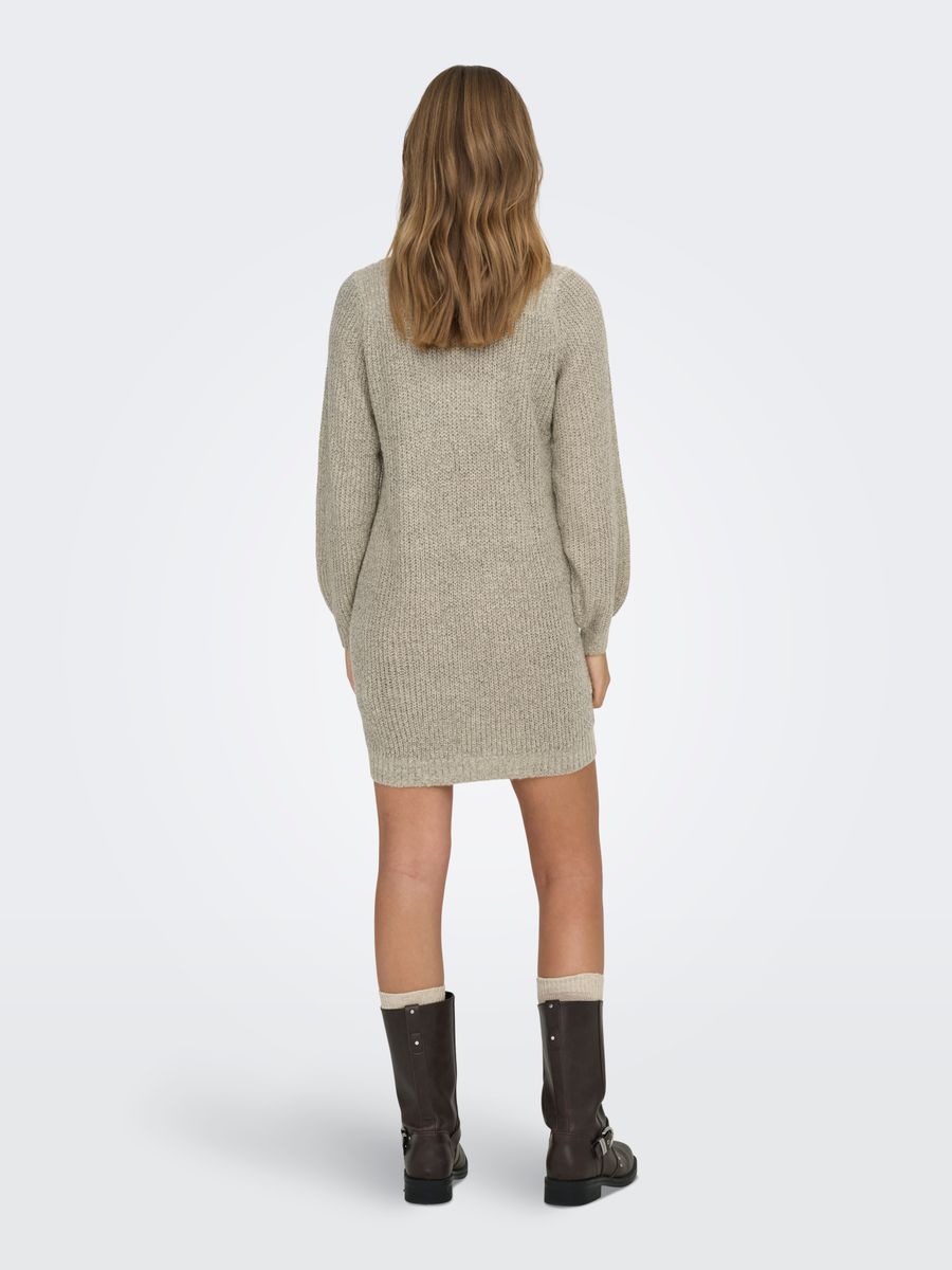 JDYWHITNEY MEGAN L/S BOAT DRESS KNT