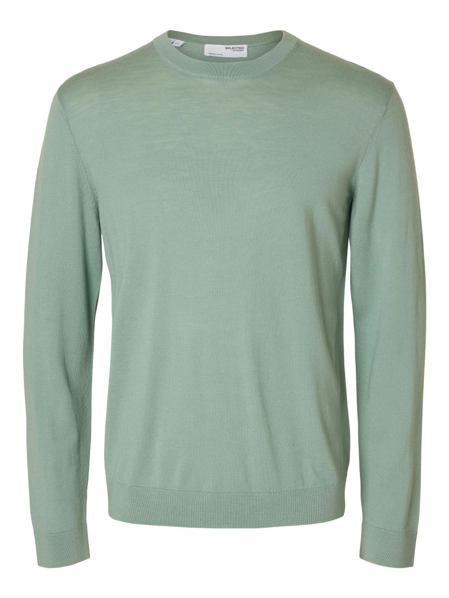 SLMTRAY LS KNIT MERINO CREW NECK NO