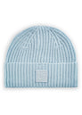 KNITTED HAT ACRYL/WOOL SOLID blue-2