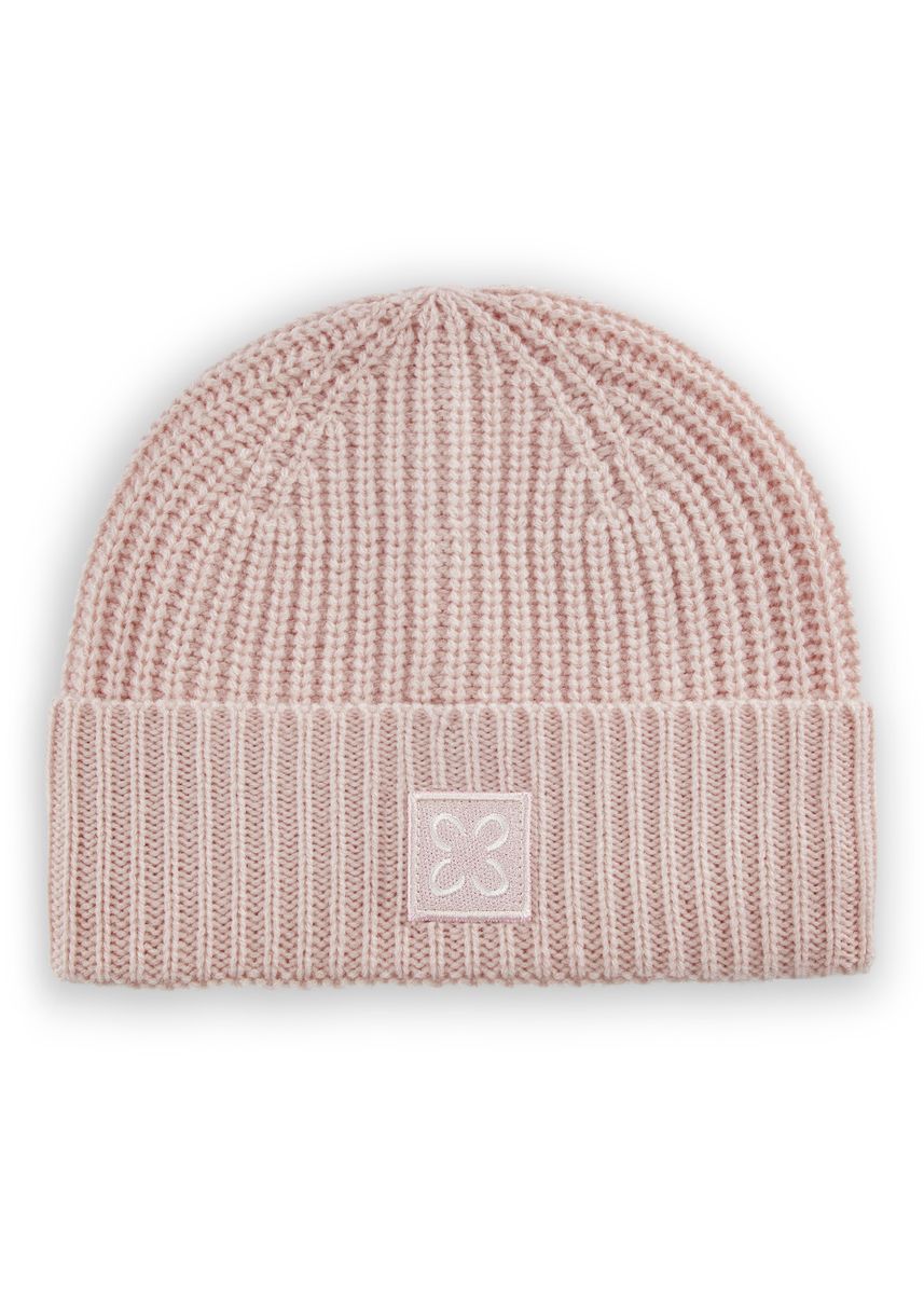 KNITTED HAT ACRYL/WOOL SOLID blue-2