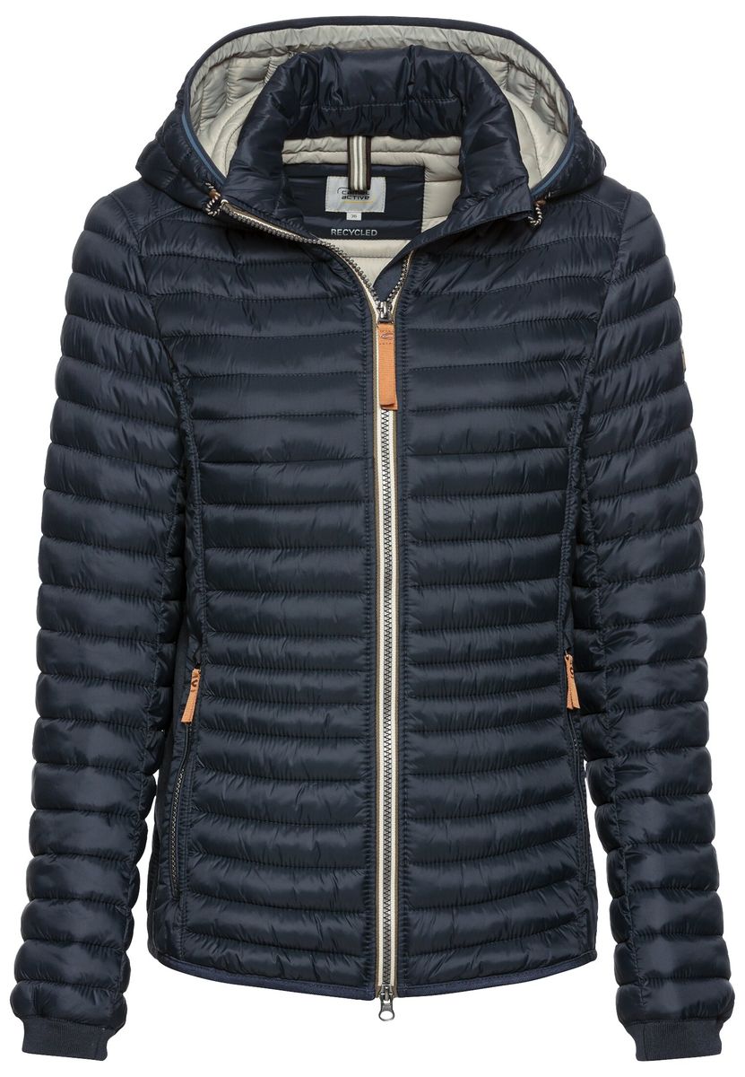 Winddichte Steppjacke mit 2-Wege Reißverschluss