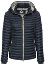 Winddichte Steppjacke mit 2-Wege Reißverschluss