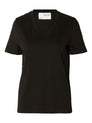 SLWESSENTIAL SS V-NECK TEE NOOS