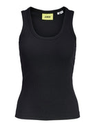 JXFRIDA SL U-NECK TOP JRS NOOS