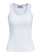 JXFRIDA SL U-NECK TOP JRS NOOS