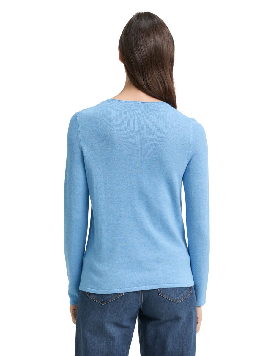 sweater basic v-neck