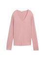 sweater basic v-neck