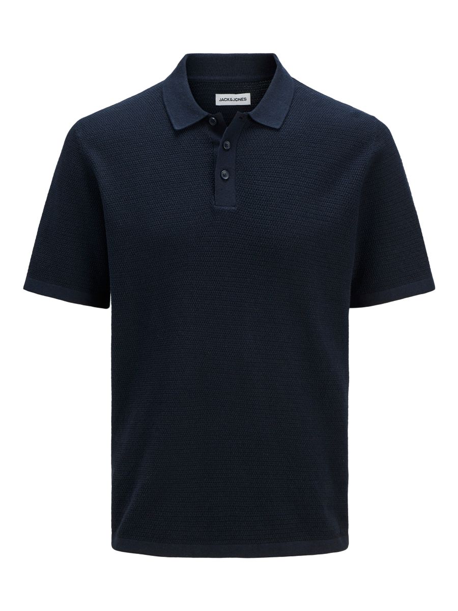 JJEGEORGE KNIT POLO SS SN