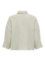 JDYTHEIS LIFE 3/4 CROP SHIRT WVN NOOS