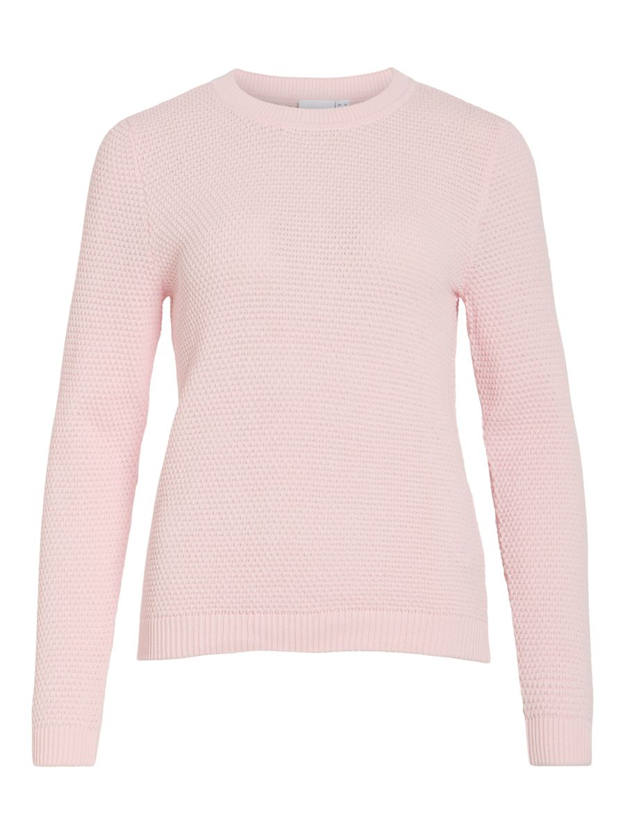VIDALO O-NECK L/S KNIT TOP- NOOS