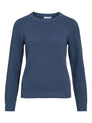 VIDALO O-NECK L/S KNIT TOP- NOOS