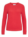 VIDALO O-NECK L/S KNIT TOP- NOOS
