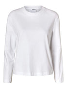 SLWESSENTIAL LS BOXY TEE NOOS