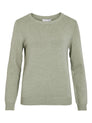 VIRIL O-NECK L/S  KNIT TOP - NOOS