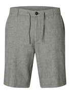 SLMREGULAR-BRODY LINEN BLD SHORTS NOOS