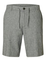 SLHREGULAR-BRODY LINEN BLD SHORTS N
