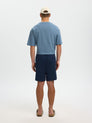 SLHREGULAR-BRODY LINEN BLD SHORTS N