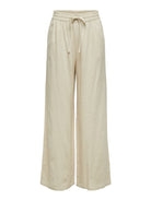 JDYSAY HW LINEN WIDE PANT WVN NOOS
