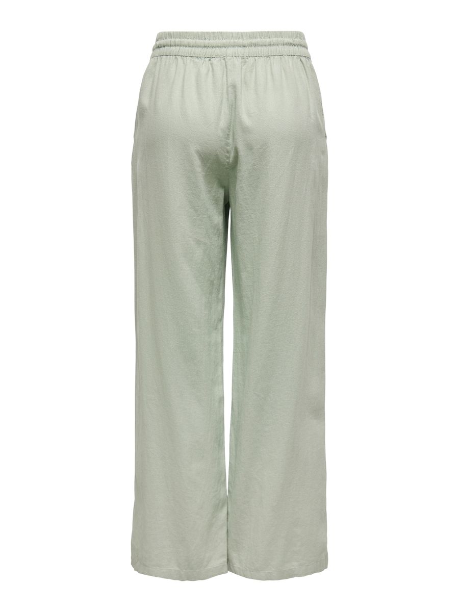 JDYSAY HW LINEN WIDE PANT WVN NOOS