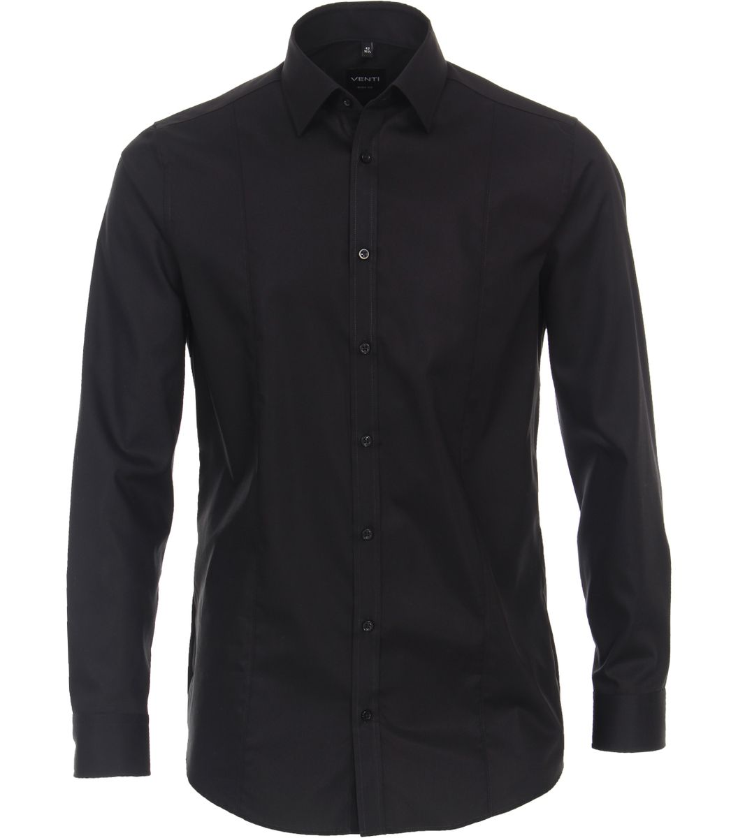 Popeline Hemd uni 001410