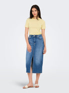 ONLELLI S/S RIB TOP JRS