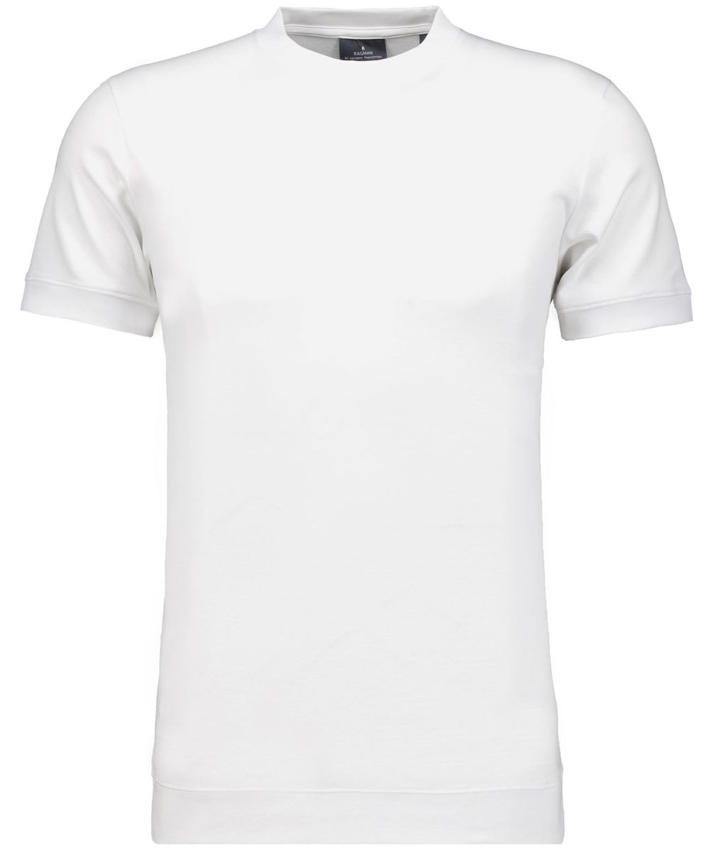 T-Shirt round neck waist rib