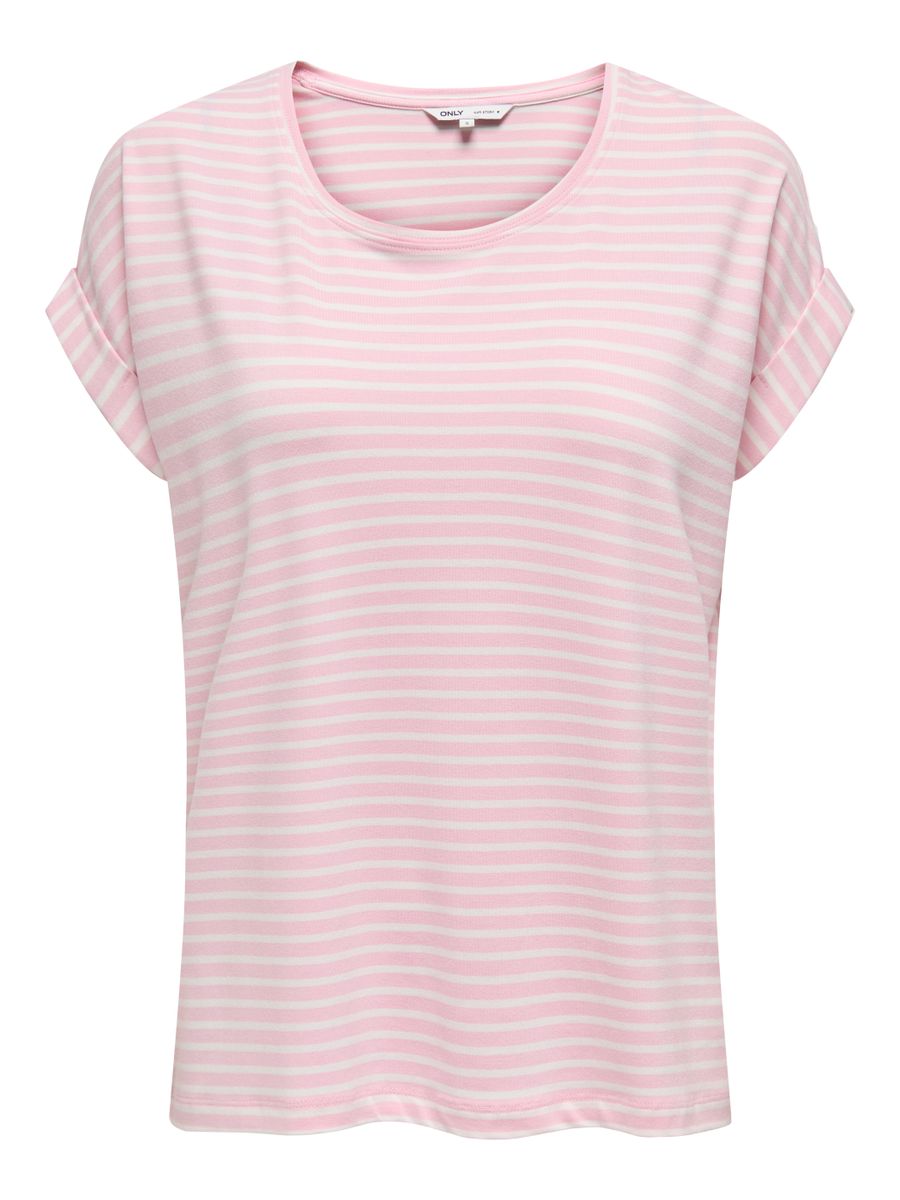 ONLMOSTER STRIPE S/S O-NECK TOP JRS