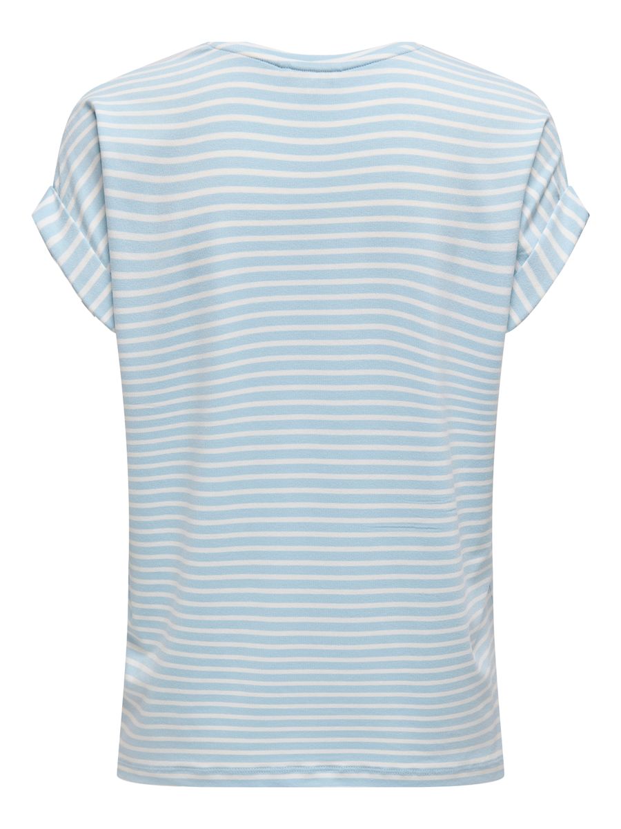ONLMOSTER STRIPE S/S O-NECK TOP JRS