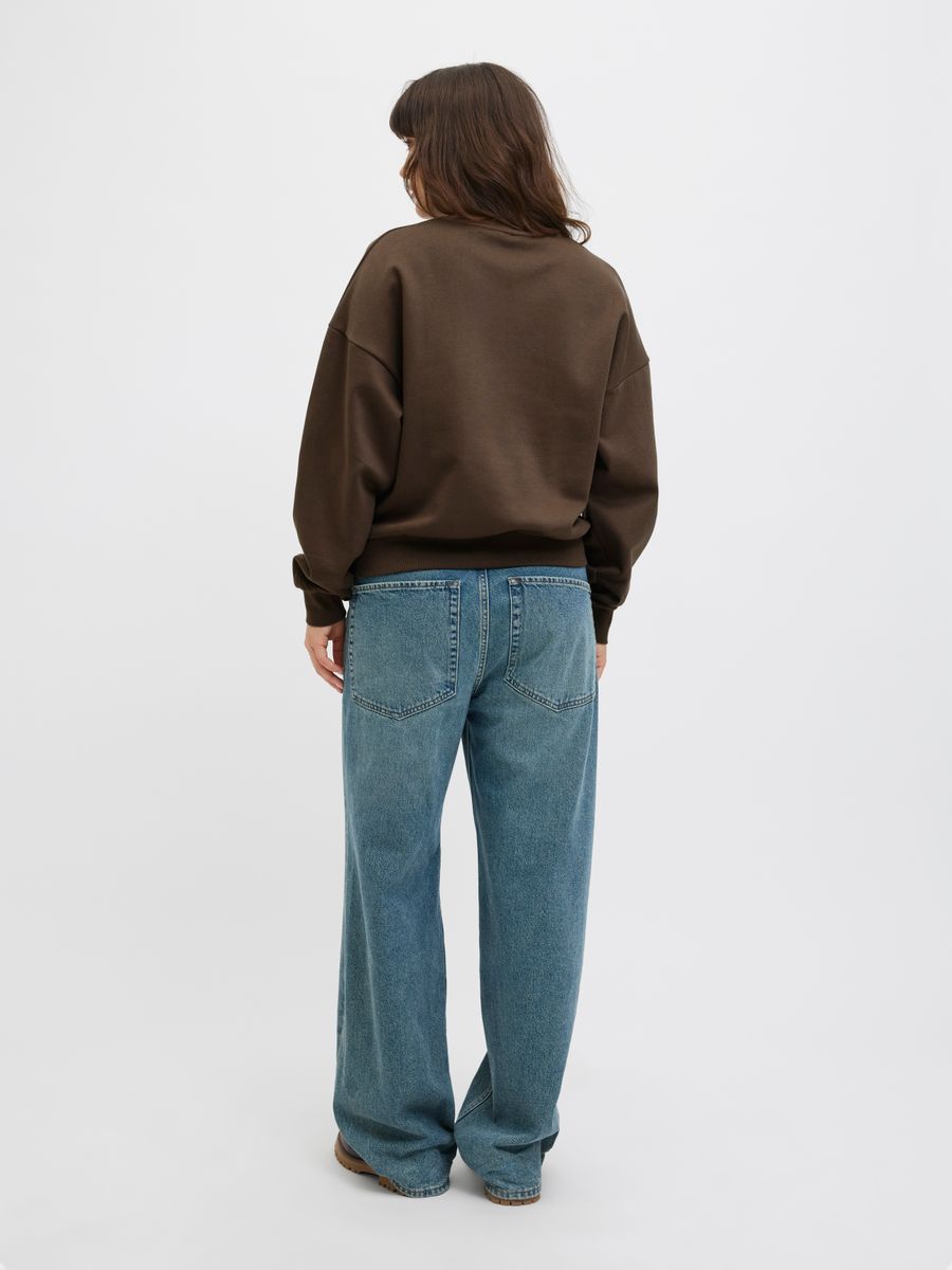JXMERLE RLX SHORT LS CREW SWT LN