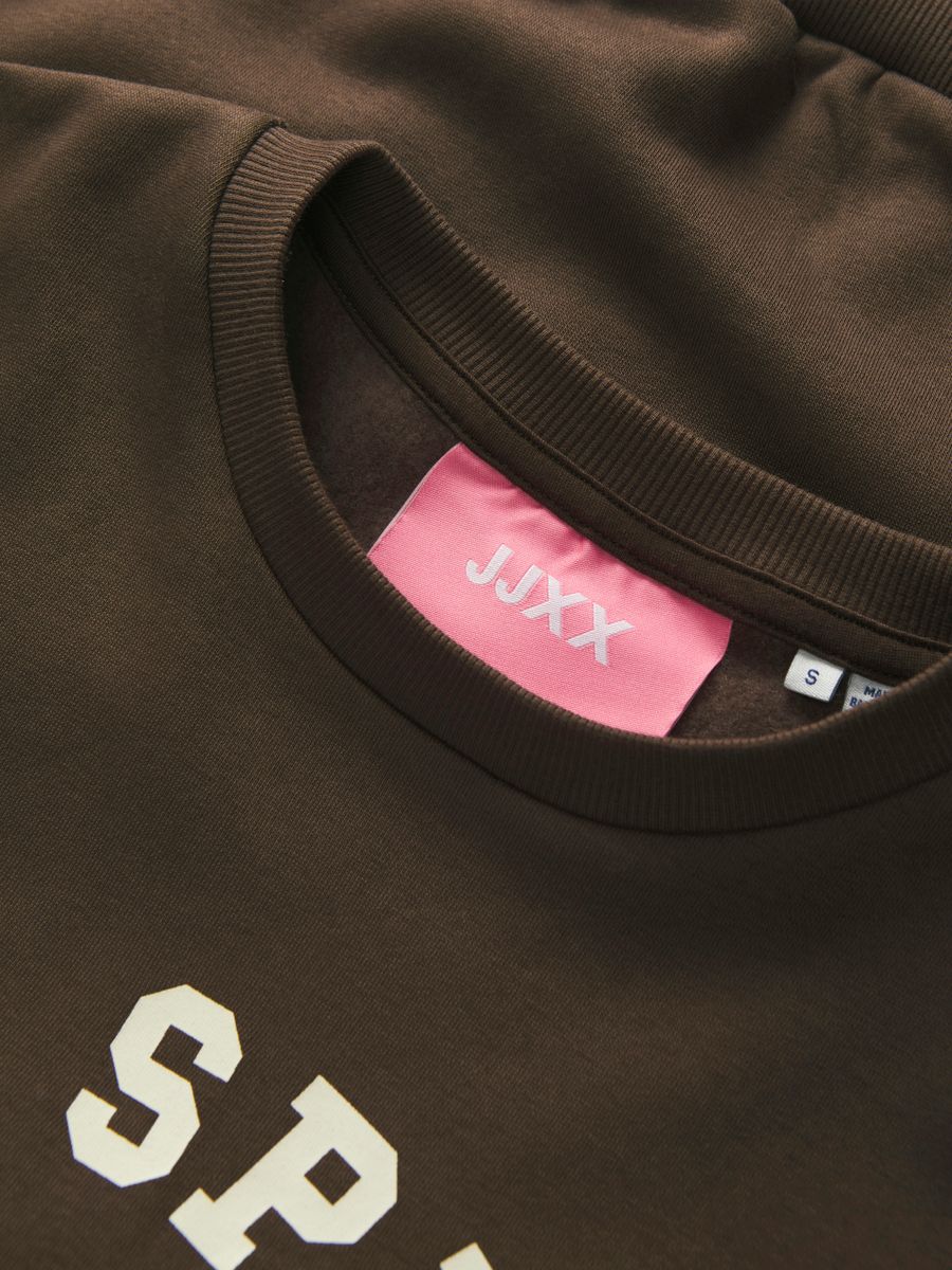 JXMERLE RLX SHORT LS CREW SWT LN