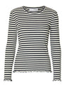 SLWANNA LS CREW NECK TEE STR NOOS