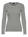 SLWANNA LS CREW NECK TEE STR NOOS