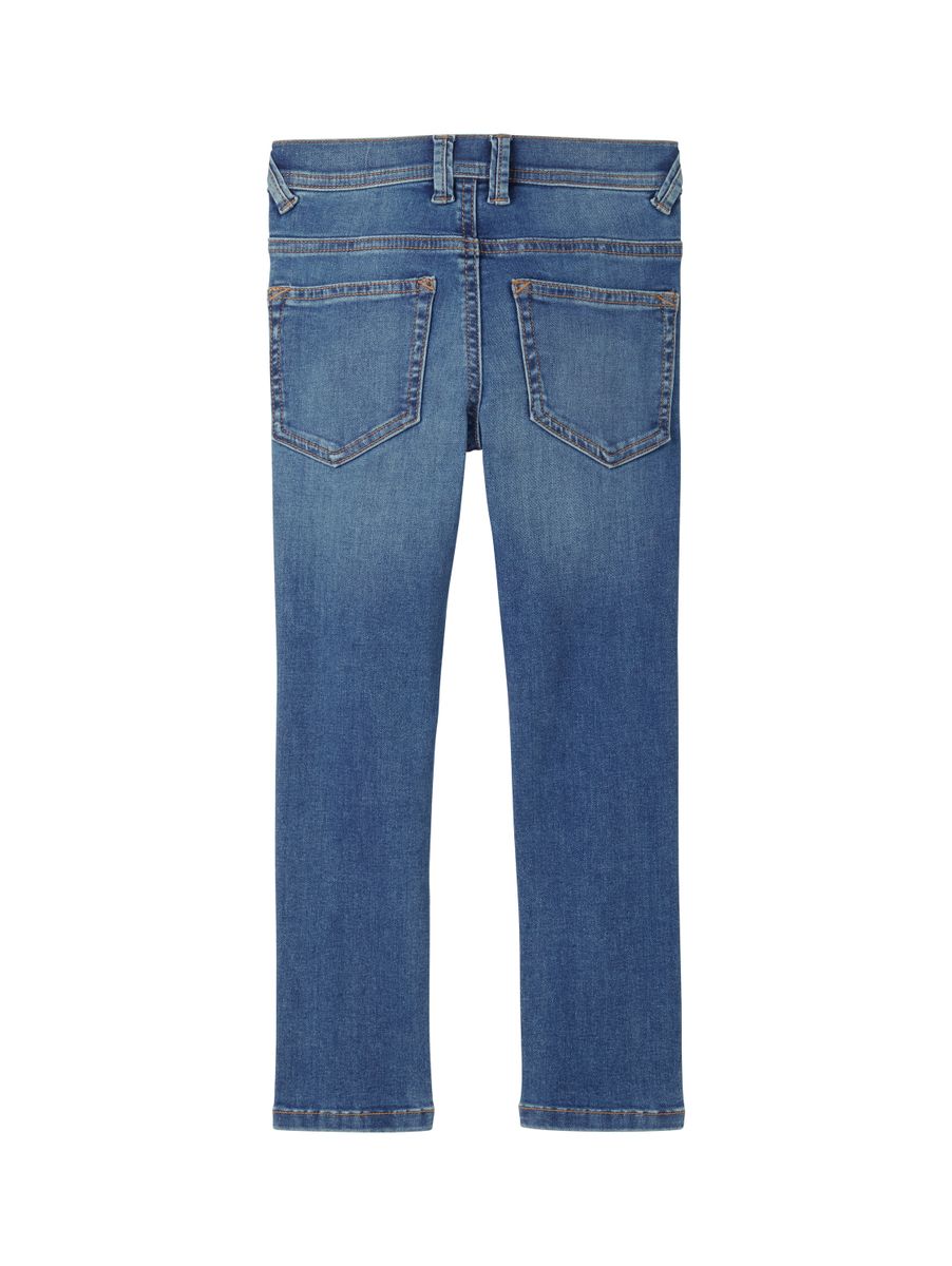 matt denim pants