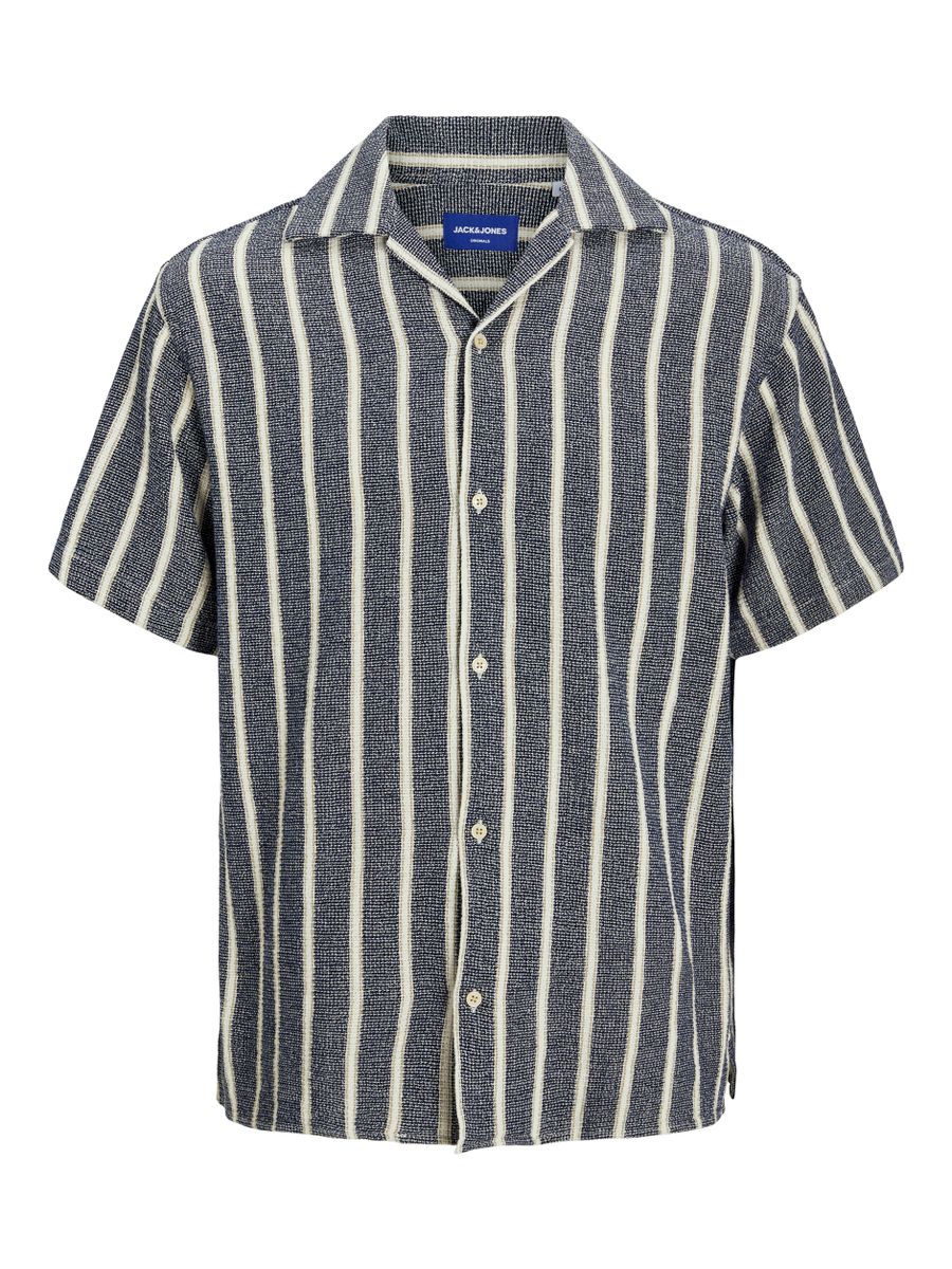 JJECOBA STRIPE RESORT SHIRT SS SN