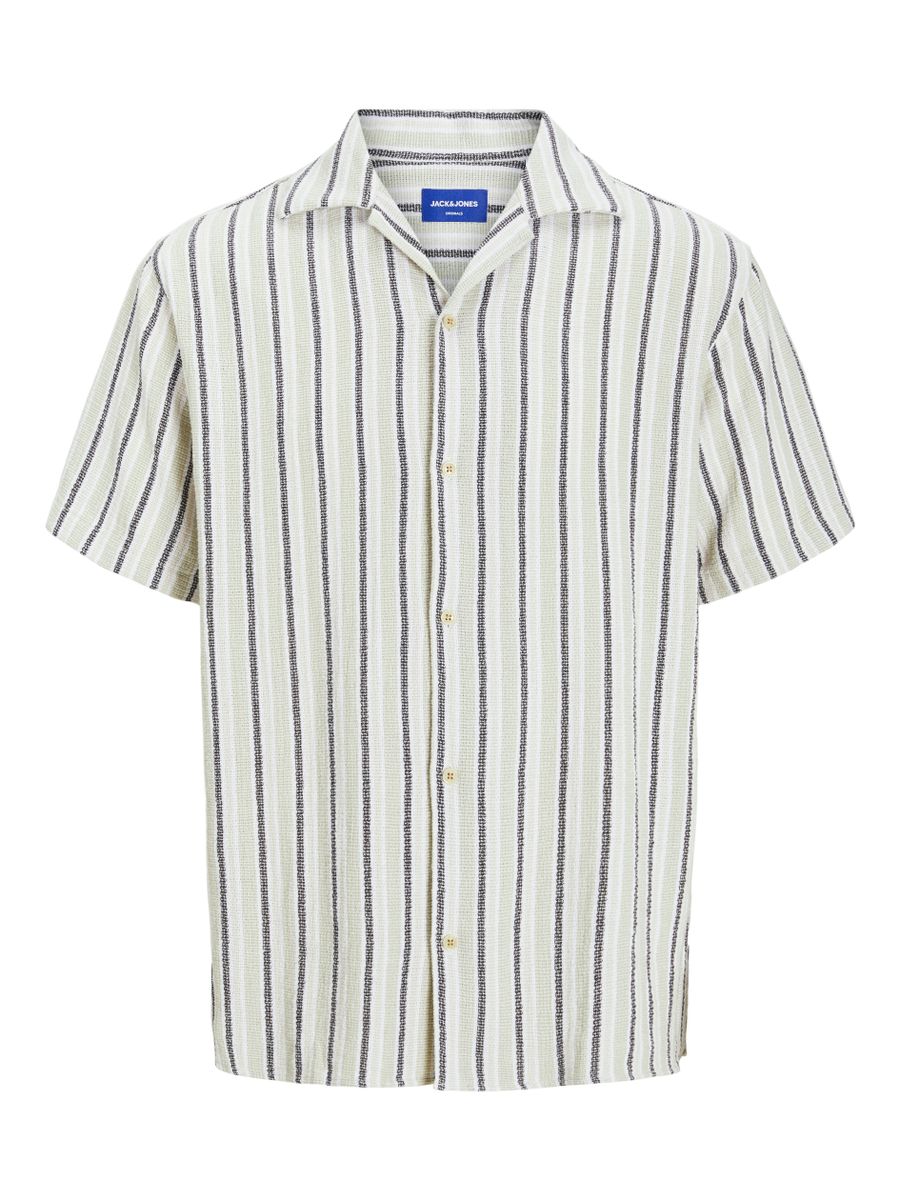 JJECOBA STRIPE RESORT SHIRT SS SN