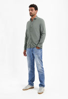 Shirt Jersey Melange Stretch