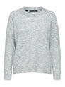 SLFLULU LS KNIT O-NECK NOOS