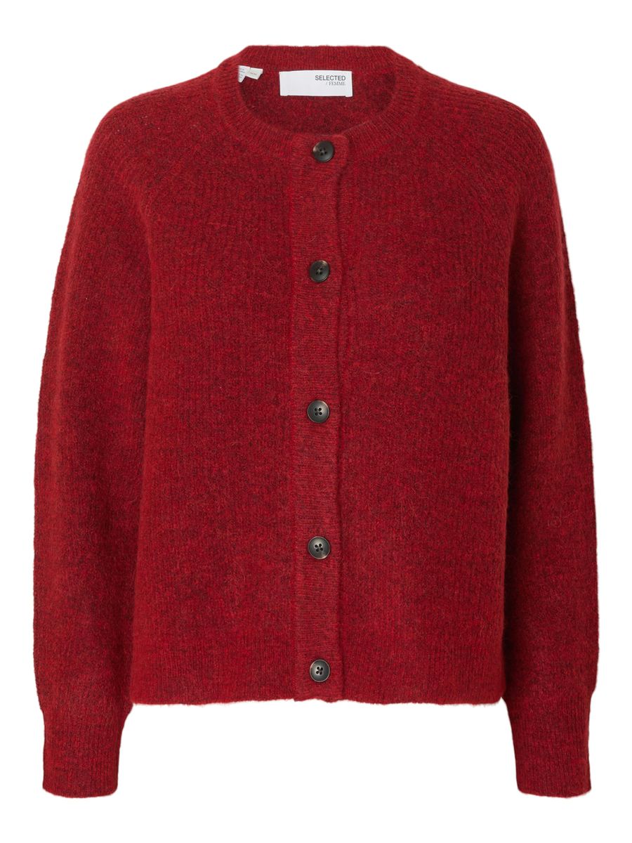 SLWLULU LS KNIT SHORT CARDIGAN NOOS