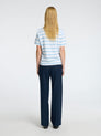 SLWESSENTIAL SS STRIPED BOXY TEE NO