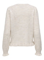 JDYLETTY L/S ON FRILL CARDIGAN KNT