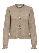 JDYLETTY L/S ON FRILL CARDIGAN KNT NOOS