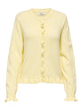 JDYLETTY L/S ON FRILL CARDIGAN KNT