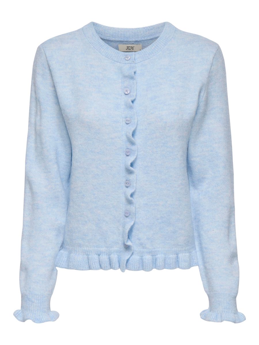 JDYLETTY L/S ON FRILL CARDIGAN KNT