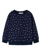 NMFDAVINA LS SWEAT FLEECE BRU NOOS