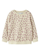 NMFDAVINA LS SWEAT FLEECE BRU NOOS