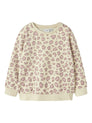 NMFDAVINA LS SWEAT FLEECE BRU NOOS